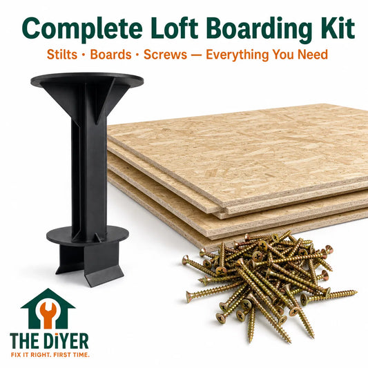 Complete Loft Boarding Kit — Stilts, Boards & Screws